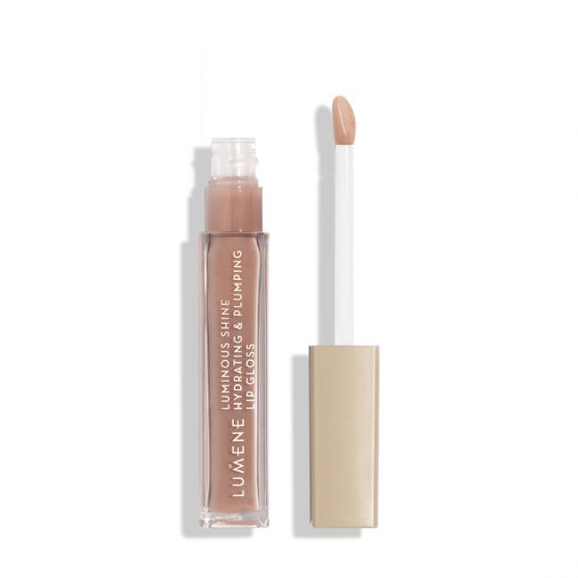 Блиск для губ Lumene Luminous Shine Hydrating & Plumping Lip Gloss - 1 Pale Honey