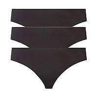 Жіночі стринги esmara®, 3 шт., розмір M/L, колір чорний