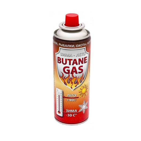 Газовий балон під пальник "VITA Butane Gas" 220 г., фото 1