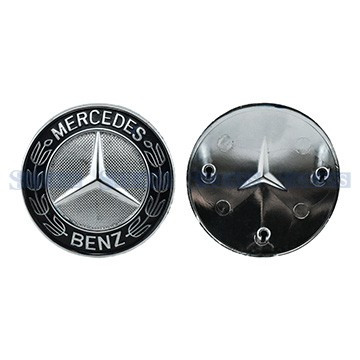 Емблема решітки радіатора Mercedes Benz W211 02-09/ W212 09-16/ W221 05-13, Wender Parts, M 221 817 0016,
