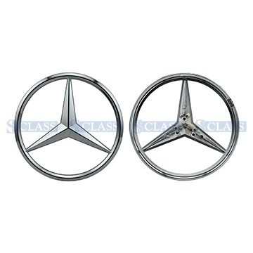 Емблема кришки багажника Mercedes Benz W140 91-98/ W251 06-, Wender Parts, M 251 758 0058,