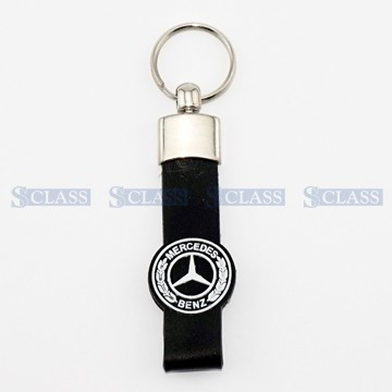 Брелок силіконовий чорний Mercedes Benz, Туреччина, MB6,