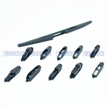 Щітка склоочисника задня 375mm (10 перехідників, мултіадаптер), DAI, T-300-375,