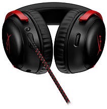 Навушники з мікрофоном HyperX Cloud III Black/Red (727A9AA), фото 5