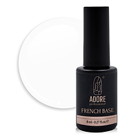 Камуфлирующая база для ногтей Adore French Base №17 - pure, 8 ml