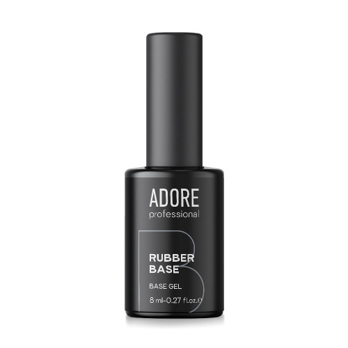 Каучукова база для нігтів Adore Rubber Base, 8 ml