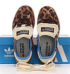 Жіночі кросівки Adidas Samba Pony Wales Bonner Leopard демісезонні кеди весна літо тигрові. Живе фото, фото 3