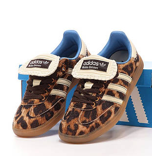 Жіночі кросівки Adidas Samba Pony Wales Bonner Leopard демісезонні