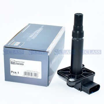 Котушка запалювання Skoda Octavia 1.8 T 97-10 / VW Golf IV/Sharan 1.8 T 97-10, Beru, ZSE009,