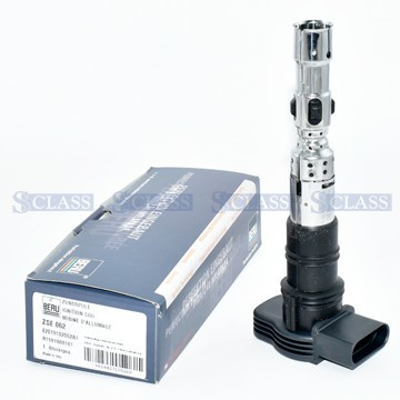 Котушка запалювання Audi Allroad 4.2 i 02-05 / VW Phaeton 4.2 i 03-16 / Touareg 4.2 i 02-06, Beru, ZSE062,