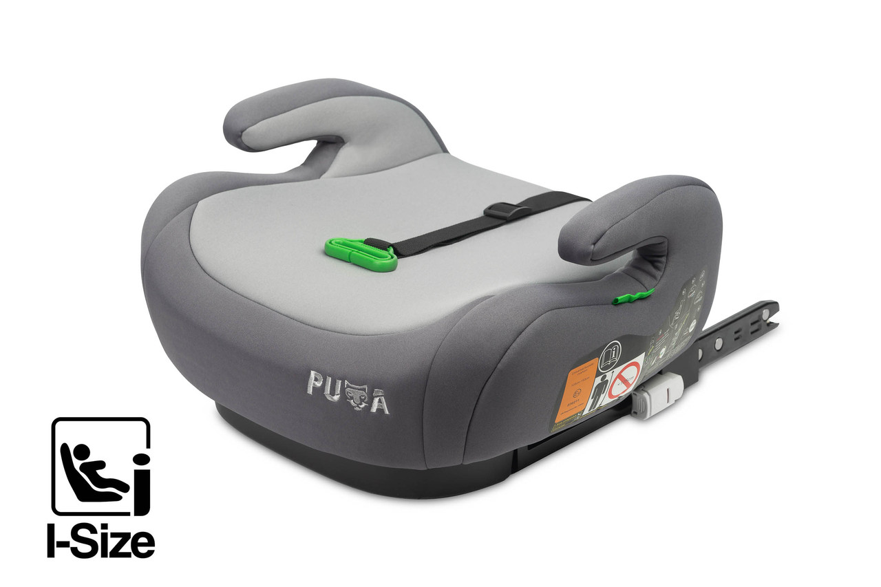 Автокрісло бустер Caretero Puma ISOFIX I-SIZE (125-150 см) Grey