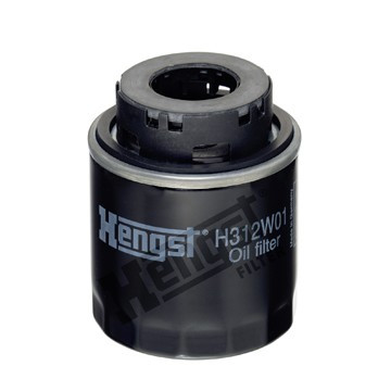Фільтр масляний VW Golf/Passat/Tiguan/Touran 1.2-1.4 TSI 06-, Hengst, H312W01,