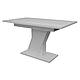 Стіл обідній "Тріон" 180х80х75 см. Білий глянець МДФ, фото 3