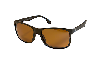 Окуляри для водіїв із поляризацією, коричневі P1767-3