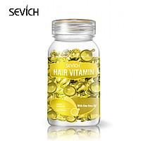 Вітамінні капсули для волосся Sevich Hair Vitamin with Aloe Vera Oil, для глибокого зволоження, 30 шт