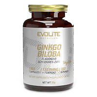 Екстракт гінкго білоба Evolite Nutrition Ginkgo Biloba (180 вега-капс)