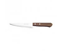 Нож универсальный из нержавеющей стали с деревянными ручками (лезвие 12,5 см) Kamille 5309 e
