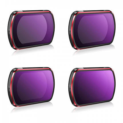 Фільтри ND для DJI Pocket 3 набір ND16/32/64/256 STARTRC, фото 1