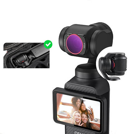 Фільтри ND/PL для DJI Pocket 3 набір ND16/32/64/256 PL STARTRC, фото 2