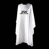 Пеньюар накидка перукарський JRL Professional Cutting Cape White JRL-AP16014A, фото 4
