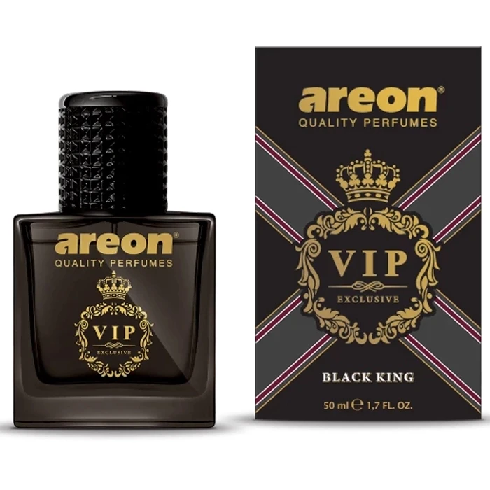 Ароматизатор для автомобіля Areon Perfume VIP Black King 50ml (black)