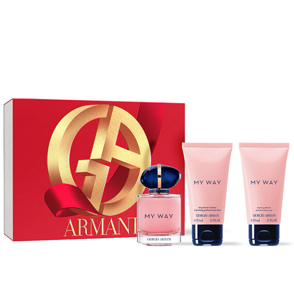 Набір Giorgio Armani My Way для жінок — set (edp 50 ml + s/g 50 ml + b/l 50 ml)