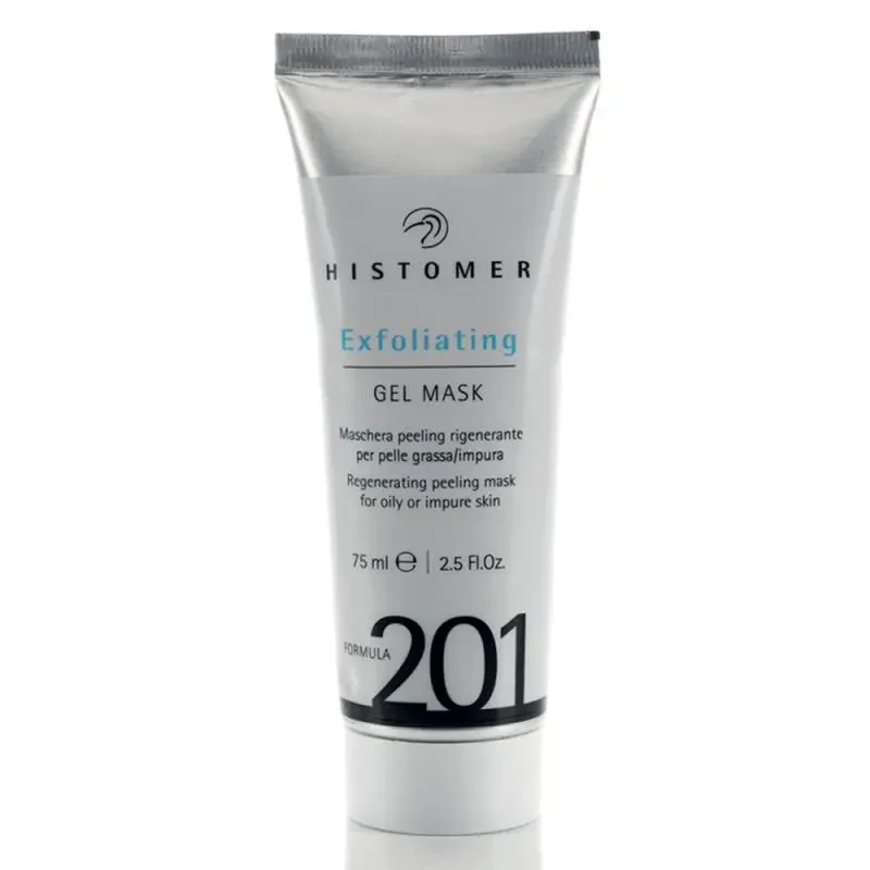 Гель маска для обличчя Histomer 75 мл ексфолююча маска для обличчя FORMULA 201 Exfoliating Gel Mask