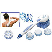 Электрическая массажная щетка спин спа spin spa, Щетка для умывания чистки лица, Spin Spa