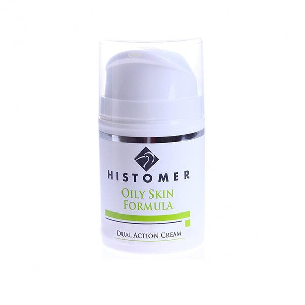 Крем подвійної дії Anti-age для жирної шкіри Dual Action Cream OILY SKIN FORMULA Histomer 50 мл