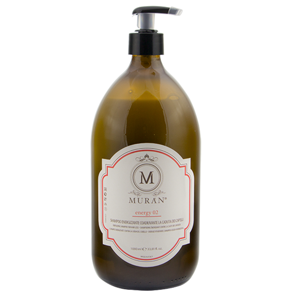 02 Muran Energy Шампунь енергізуючий проти випадіння волосся 1000 мл, фото 1