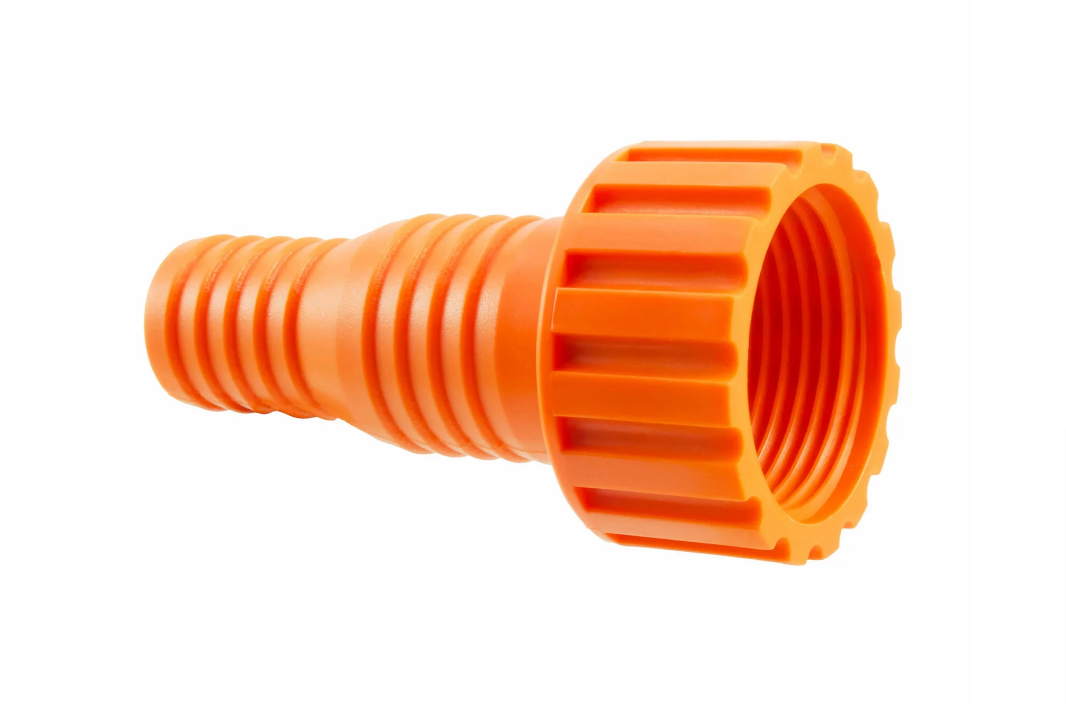 Штуцер для шланга пластиковий 1" ВР х 20-25 мм SLD внутрішня різьба, фото 1