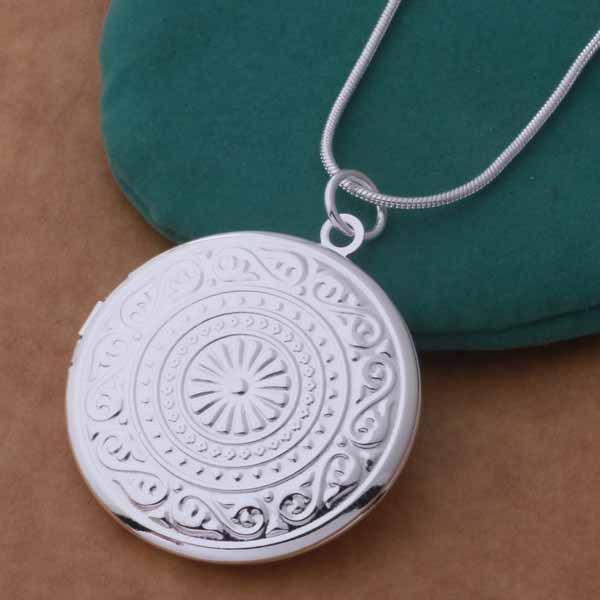 Кулон круглий для фото. Медальйон із ювелірного сплаву у формі кола. Підвіска кругла для фотографій, фото 1