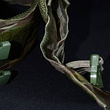Плитоноска зі встановленням бічного та кевларового захисту кордура Kirasa мультикам (KI102), фото 9