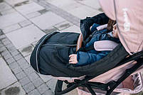 Зимовий конверт для дитини FreeOn Nord Black, фото 4