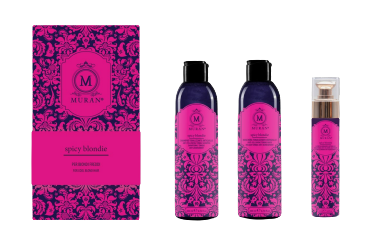 04 Muran Spicy Blondie Набір для світлого фарбованого волосся, фото 1