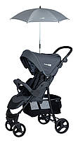 Парасоля для дитячої коляски FreeON Light Grey, фото 3