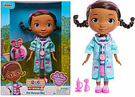 Кукла доктор Плюшева 22 см в халате Disney Pet Rescue Doc McStuffins Doll 92494 оригинал УЦЕНКА