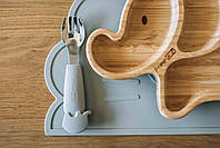 Силіконовий килимок для годування дитини FreeOn Lion, фото 3