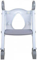 Дитячий горщик з драбинкою FreeON White-Grey, фото 4