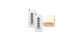 Бездротовий модуль дистанційного керування DC12V 433 мГц із модулем-приймачем на 4 реле 2 пульти, 4 кнопки дальність 500 м