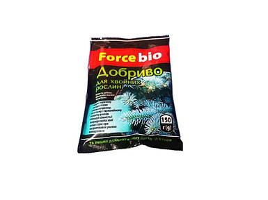Добриво в пакеті 150г для хвойних дерев BIO ТМ FORCE FG