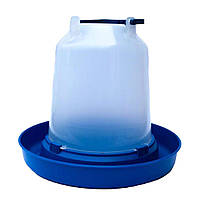 Поїльник для птиці 3 л пластик. ручка, в асортименті, Поїлка пластикова для птахів, Автопоїлка для домашньої птиці