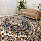 Килим FARSI G93 2,5Х3,5 Блакитний прямокутник, фото 3