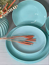 Сервіз столовий 18 пр Luminarc Diwali Light Turquoise P2963, фото 3