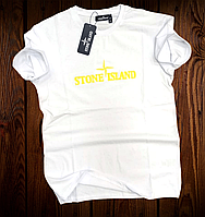 Мужская футболка Stone Island Premium КАЧЕСТВО / стоник стоун айленд чоловіча футболка поло майка