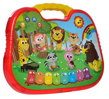 Дитячий розвиваючий ігровий центр 35848 Дитячий планшет зі звуковими та світловими ефектами