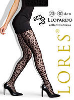 Колготки Lores Leopardo 20-40 den XS/S 1/2 черный