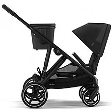 Коляска для двійні Cybex Gazelle S Moon Black, фото 6