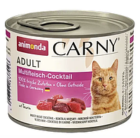Влажный корм для котов Animonda Carny Adult Multi Meat Cocktail 200 г Анимонда (171352-22) KH