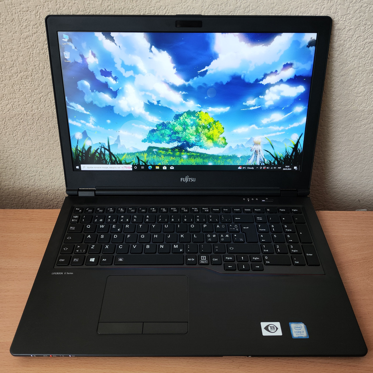 Ноутбук Fujitsu LIFEBOOK U758 15.6" FHD/IPS i7-8650U/8 Gb DDR4/256 Gb SSD/Intel UHD Graphics 620, фото 1